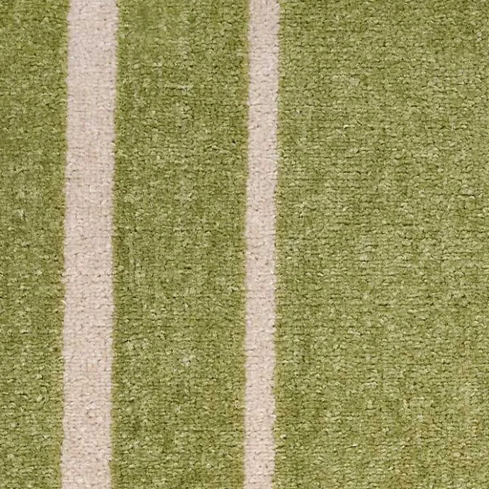 Outlet Kirklands Home Green Bordered Indoor/Outdoor Area Rug, 6x9