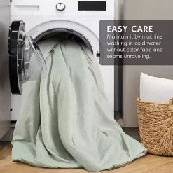 Best Kirklands Home Chambray 3-pc. Full/Queen Comforter Set Green