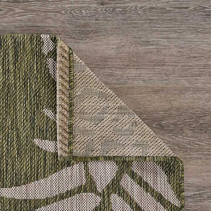 Outlet Kirklands Home Pineapple Indoor/Outdoor Area Rug, 5x7 Green