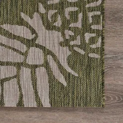 Outlet Kirklands Home Pineapple Indoor/Outdoor Area Rug, 5x7 Green