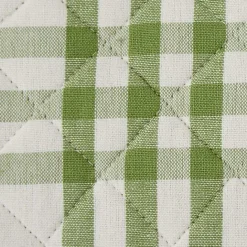 Hot Kirklands Home Green Plaid Eat Drink Enjoy 4-pc. Dish Towel Set