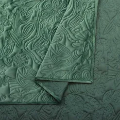 Outlet Kirklands Home Secret Garden 3-pc. Full/Queen Quilt Set Green