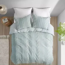 Online Kirklands Home Stripe Diamond Full/Queen Comforter Set Green
