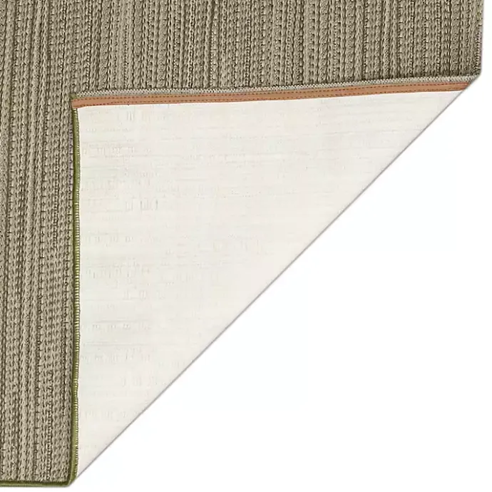 Online Kirklands Home Woven Lines Indoor/Outdoor Accent Rug, 2x3 Green