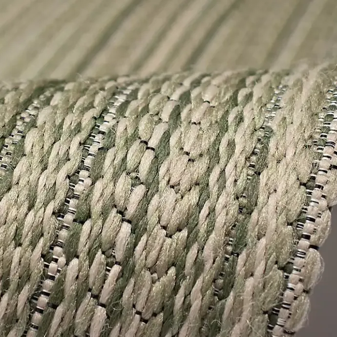 Online Kirklands Home Woven Lines Indoor/Outdoor Accent Rug, 2x3 Green