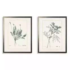 Outlet Kirklands Home Greenery Botanicals I Framed Art Prints, Set of 2