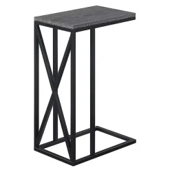 New Kirklands Home Gunmetal Tucson C-Table Gray