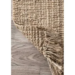 Online Kirklands Home Hand Woven Chunky Loop Jute Caspar Runner Tan