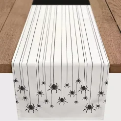 Clearance Kirklands Home Hanging Spiders Halloween Table Runner