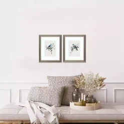 Clearance Kirklands Home Happy Bluebirds Framed Art Prints, Set of 2
