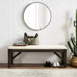 Sale Kirklands Home Hayden Dining Bench White