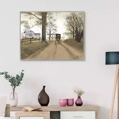 Discount Kirklands Home Headin' Home Framed Canvas Art Print
