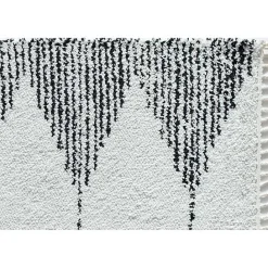 Hot Kirklands Home Heath Black and White Moon Area Rug, 8x10