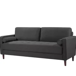 Discount Kirklands Home Heather Chelsea Modern Sofa Gray