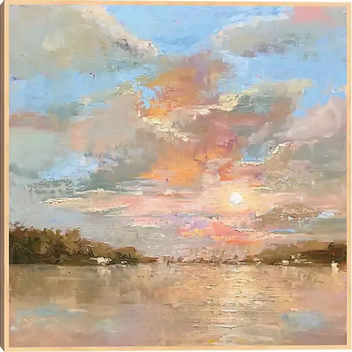 Clearance Kirklands Home Heavenly Glow Framed Canvas Art Print