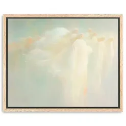Outlet Kirklands Home Heavenly Messengers Framed Canvas Art Print, 26x32 Multi