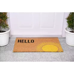 Best Kirklands Home Hello Sunburst Doormat