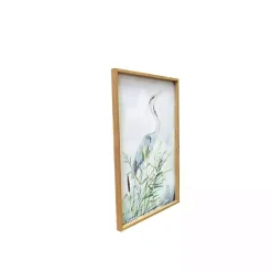 Best Kirklands Home Heron Wood Framed Canvas Art Print