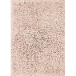 Clearance Kirklands Home High Pile Blush Cotton Non-Skid Classic Bath Mat Pink