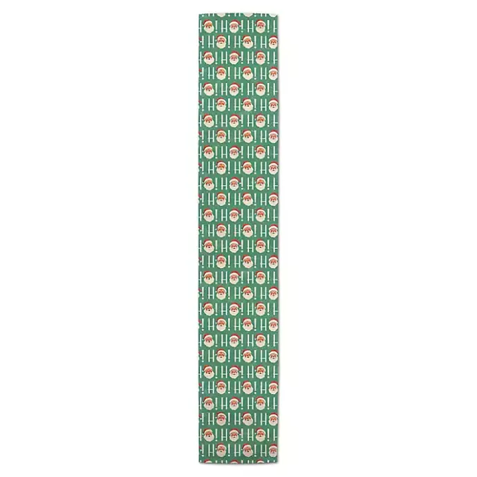 Hot Kirklands Home Ho Ho Ho Vintage Santa Table Runner, 72 in.
