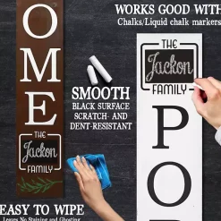 Outlet Kirklands Home Home Chalk Board Two-Sided Porch Board