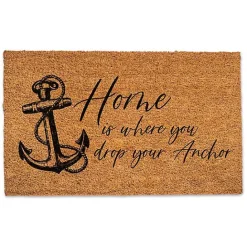 Outlet Kirklands Home Home is Where You Drop Your Anchor Doormat