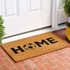 New Kirklands Home Home Soccer Ball Doormat