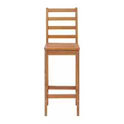 Hot Kirklands Home Honey Acacia Wood Bar Height 3-pc. Bistro Set Tan
