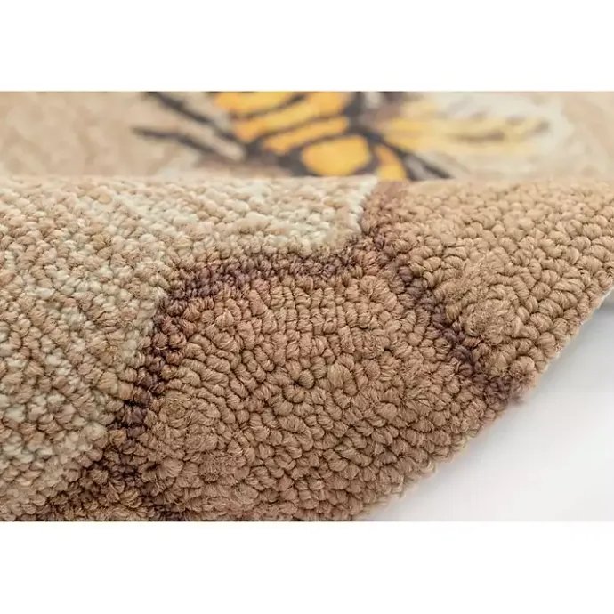 Clearance Kirklands Home Honeycomb Bees Outdoor Area Rug, 5x7