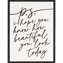 Hot Kirklands Home Hope You Know Framed Wall Plaque