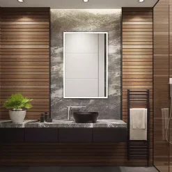 Hot Kirklands Home Houston LED Rectangular Wall Mirror