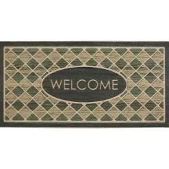 Best Kirklands Home Hunter Woodgrain Ornamental Entry Doormat