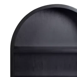 New Kirklands Home Hutton Black Capsule Wall Shelf