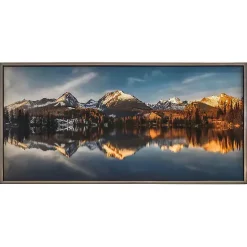 New Kirklands Home Identic Image Framed Tempered Glass Print