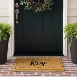 Discount Kirklands Home If You Didn't Bring Rose Welcome Mat