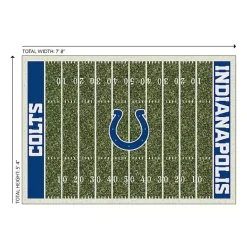 New Kirklands Home Indianapolis Colts Home Field Area Rug, 6x8 Blue