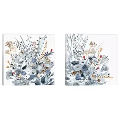 Hot Kirklands Home Indigo and Ochre 2-pc. Canvas Art Set