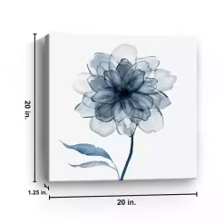 Hot Kirklands Home Indigo Bloom IV Giclee Canvas Art
