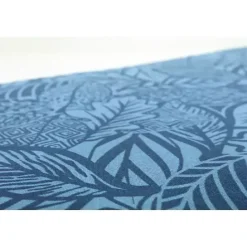 New Kirklands Home Indigo Island Reversible Outdoor Lumbar Pillow Blue