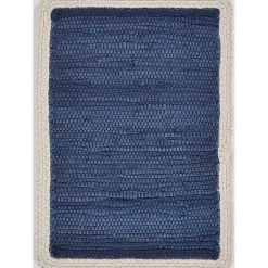 Discount Kirklands Home Indigo Solid Placemats, Set of 4 Blue