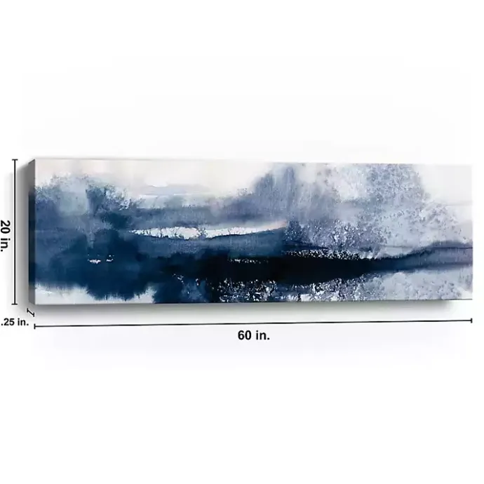 Clearance Kirklands Home Indigo Tides Giclee Canvas Art Print