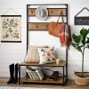 Best Kirklands Home Industrial Metal and Barnwood Hall Tree