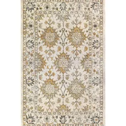 Clearance Kirklands Home Irene Yellow Daffodil Outdoor Area Rug, 4x7