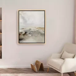 Best Kirklands Home Isolation Framed Canvas Art Print Gray