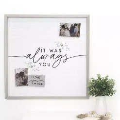 Best Kirklands Home It Was Always You Framed Wall Plaque White