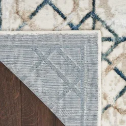 Online Kirklands Home Art Deco Bordered Area Rug, 7x9 Ivory