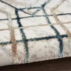 Online Kirklands Home Art Deco Bordered Area Rug, 7x9 Ivory