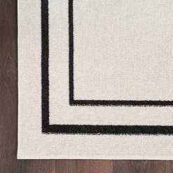 Online Kirklands Home Bordered Indoor/Outdoor Area Rug, 8x10 Ivory