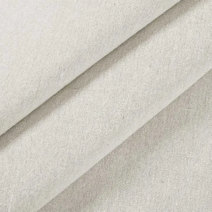 Best Kirklands Home Burlap Knotted Curtain Panel Set, 120 in. Ivory