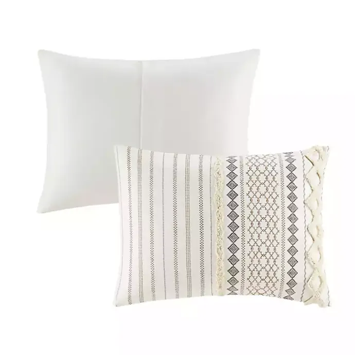Discount Kirklands Home Cotton Tufted Full/Queen 3-pc. Comforter Set Ivory